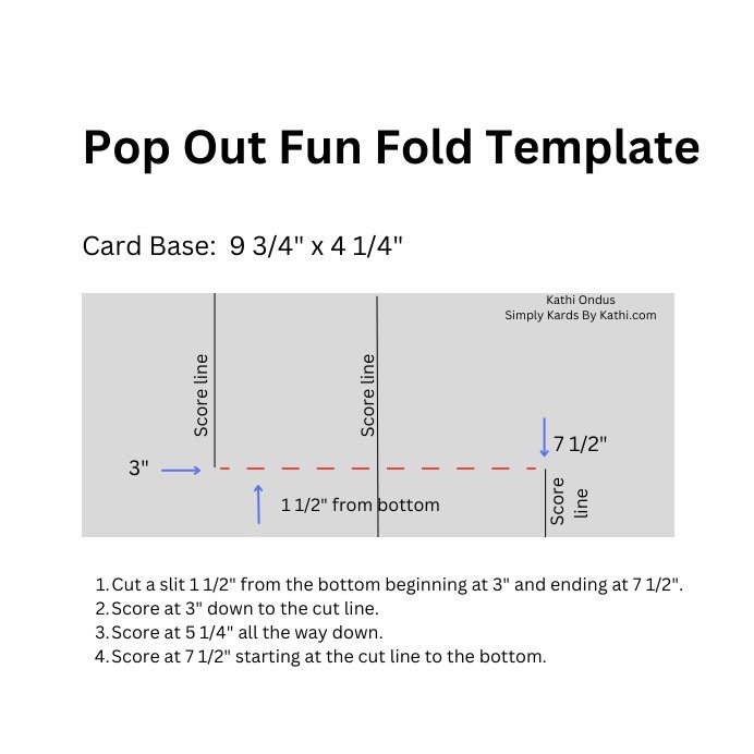 Holiday Pop Out Fun Fold - Made Easy - Simply Kards by Kathi